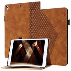 Leather Case Stands Flip Cover Holder YX1 for Apple iPad Air 3 Brown