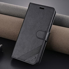 Leather Case Stands Flip Cover Holder YZ3 for Xiaomi Mi 14 Pro 5G Black