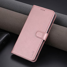 Leather Case Stands Flip Cover Holder YZ6 for Huawei Nova 11 Hot Pink