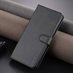 Leather Case Stands Flip Cover Holder YZ6 for Oppo Reno10 Pro+ Plus 5G Black