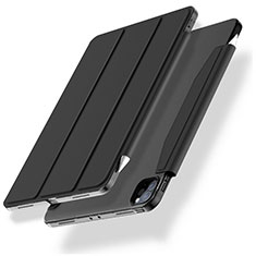 Leather Case Stands Flip Cover L01 Holder for Apple iPad Pro 12.9 (2022) Black