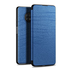 Leather Case Stands Flip Cover L01 Holder for Huawei Enjoy 20 Plus 5G Blue