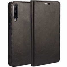 Leather Case Stands Flip Cover L01 Holder for Huawei P Smart Pro (2019) Black