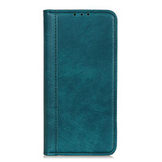 Leather Case Stands Flip Cover L01 Holder for Motorola Moto G9 Plus Green