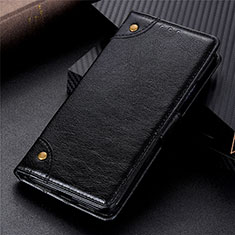 Leather Case Stands Flip Cover L01 Holder for Realme 7 Pro Black