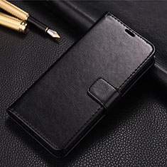 Leather Case Stands Flip Cover L01 Holder for Realme X2 Black