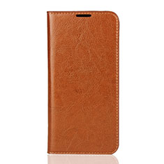 Leather Case Stands Flip Cover L01 Holder for Xiaomi Mi 9 SE Orange