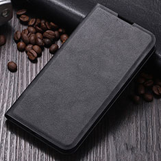 Leather Case Stands Flip Cover L02 Holder for Oppo A11 Black