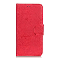 Leather Case Stands Flip Cover L02 Holder for Realme C11 Red