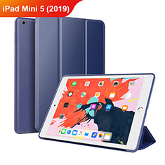 Leather Case Stands Flip Cover L03 for Apple iPad Mini 5 (2019) Blue