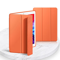 Leather Case Stands Flip Cover L03 Holder for Apple iPad 10.2 (2021) Orange