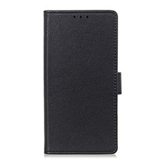 Leather Case Stands Flip Cover L03 Holder for Apple iPhone 12 Black