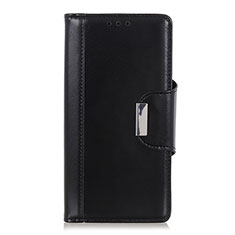 Leather Case Stands Flip Cover L03 Holder for Huawei Honor 30S Black