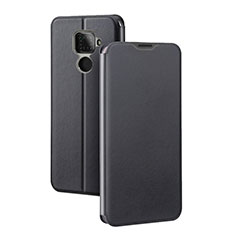 Leather Case Stands Flip Cover L03 Holder for Huawei Mate 30 Lite Black