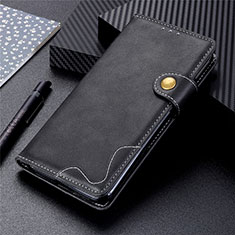 Leather Case Stands Flip Cover L03 Holder for Huawei Nova 8 5G Black