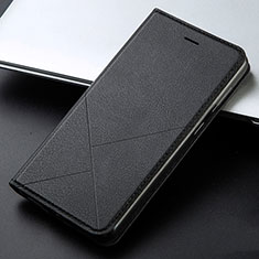 Leather Case Stands Flip Cover L03 Holder for Huawei Y9 Prime (2019) Black