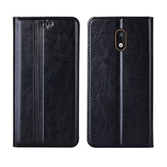 Leather Case Stands Flip Cover L03 Holder for Nokia 1.3 Black