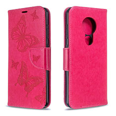 Leather Case Stands Flip Cover L03 Holder for Nokia 6.2 Hot Pink