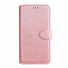 Leather Case Stands Flip Cover L03 Holder for Samsung Galaxy A11 Rose Gold