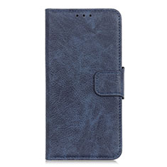 Leather Case Stands Flip Cover L03 Holder for Samsung Galaxy Note 20 Ultra 5G Blue