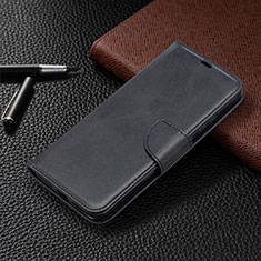 Leather Case Stands Flip Cover L03 Holder for Xiaomi POCO C3 Black