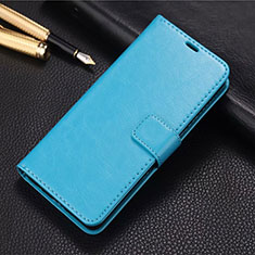Leather Case Stands Flip Cover L04 Holder for Huawei P Smart Pro (2019) Sky Blue