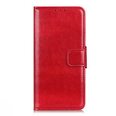 Leather Case Stands Flip Cover L04 Holder for Huawei P smart S Red