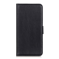 Leather Case Stands Flip Cover L04 Holder for Oppo A32 Black