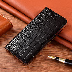 Leather Case Stands Flip Cover L04 Holder for Xiaomi Mi 11 Lite 5G NE Black