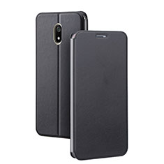 Leather Case Stands Flip Cover L04 Holder for Xiaomi Redmi 8A Black