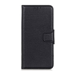 Leather Case Stands Flip Cover L04 Holder for Xiaomi Redmi 9A Black