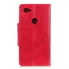 Leather Case Stands Flip Cover L05 Holder for Google Pixel 3a XL Red