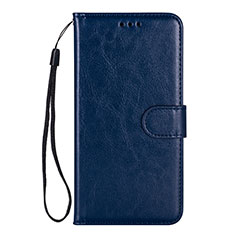 Leather Case Stands Flip Cover L05 Holder for Samsung Galaxy S20 Ultra 5G Blue