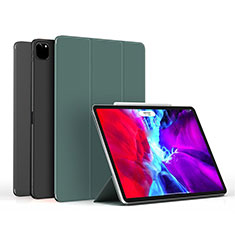 Leather Case Stands Flip Cover L06 Holder for Apple iPad Pro 11 (2021) Green