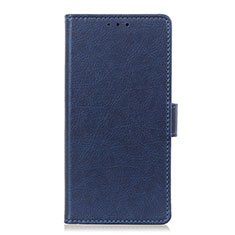 Leather Case Stands Flip Cover L06 Holder for Huawei Honor Play4T Pro Blue