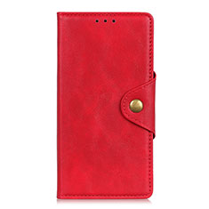 Leather Case Stands Flip Cover L06 Holder for Huawei Mate 40E 5G Red