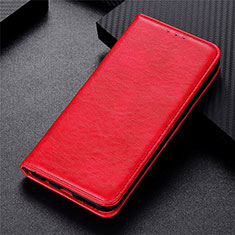 Leather Case Stands Flip Cover L06 Holder for Oppo A33 Red