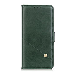 Leather Case Stands Flip Cover L06 Holder for Realme X7 5G Green