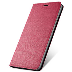 Leather Case Stands Flip Cover L07 Holder for Oppo A11X Red