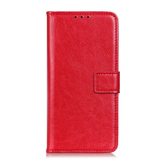 Leather Case Stands Flip Cover L07 Holder for Realme V15 5G Red