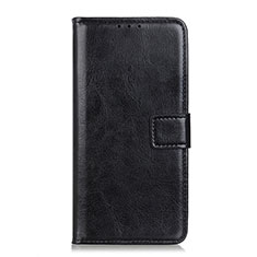 Leather Case Stands Flip Cover L07 Holder for Realme X7 5G Black