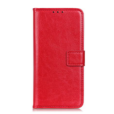Leather Case Stands Flip Cover L07 Holder for Realme X7 5G Red
