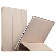 Leather Case Stands Flip Cover L08 for Apple iPad Mini 4 Gold