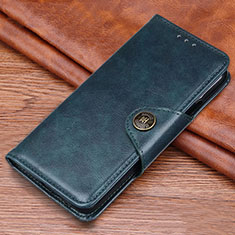 Leather Case Stands Flip Cover L08 Holder for Huawei Nova 7i Blue