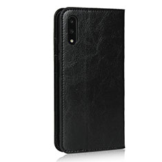 Leather Case Stands Flip Cover L08 Holder for Huawei P Smart Z (2019) Black