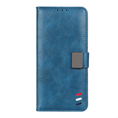Leather Case Stands Flip Cover L08 Holder for Realme X7 5G Sky Blue