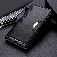 Leather Case Stands Flip Cover L09 Holder for Huawei Nova 7i Black