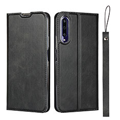 Leather Case Stands Flip Cover L09 Holder for Huawei Y9s Black