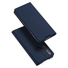 Leather Case Stands Flip Cover L10 Holder for Huawei Honor 9C Blue