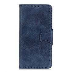 Leather Case Stands Flip Cover L10 Holder for Huawei Nova 7i Blue